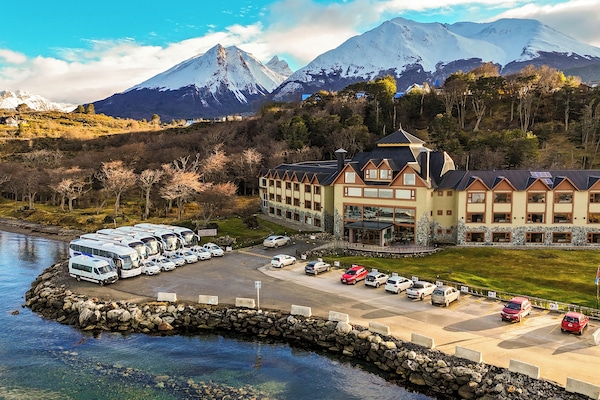 Overnatningsstedets facade