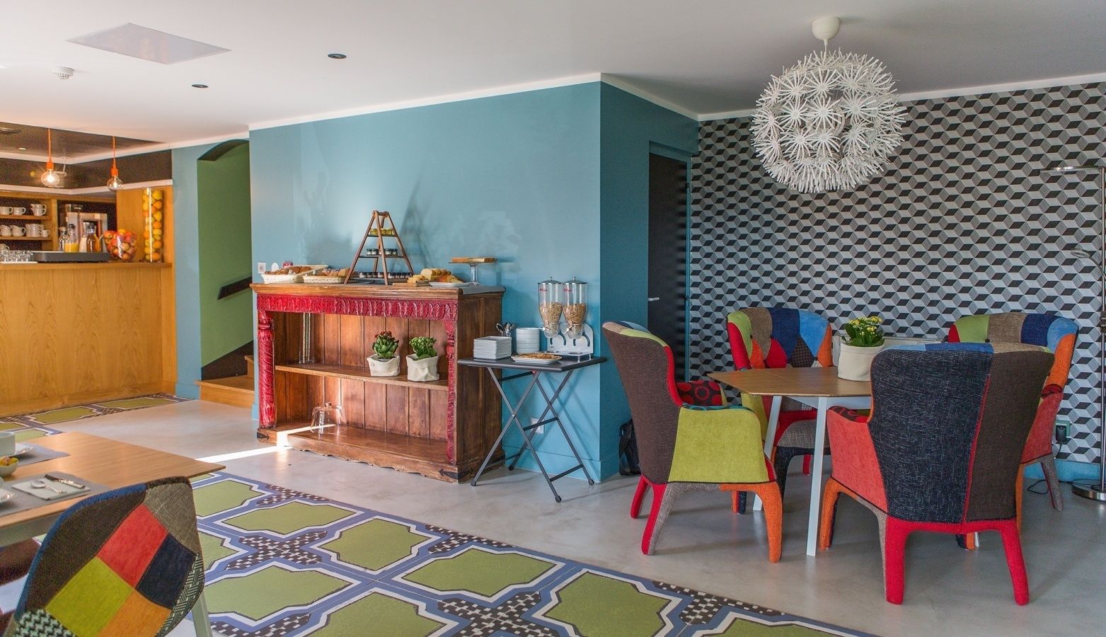 daily buffet breakfast (eur 13.50 per person)