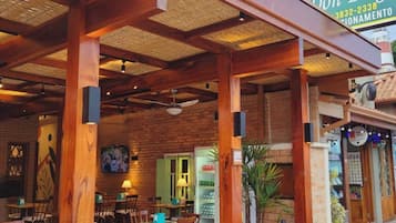 Façana frontal de l'allotjament