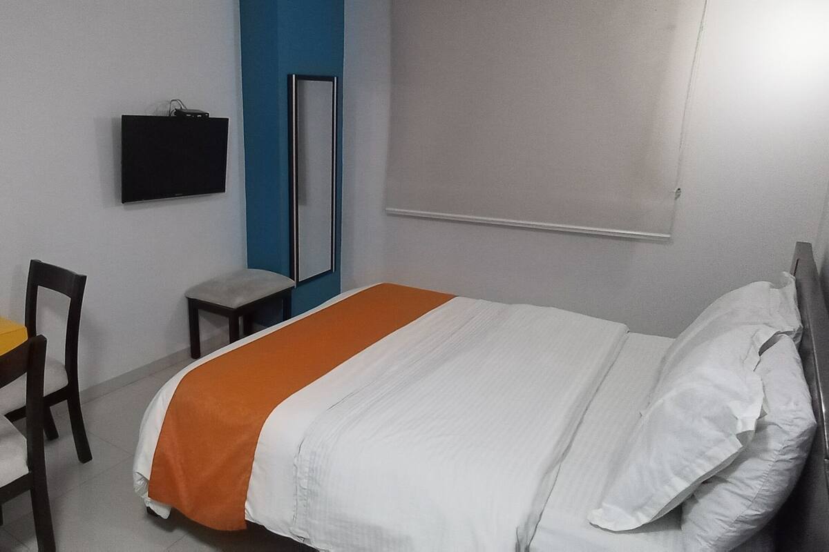 Minibar, escritorio y wifi gratis