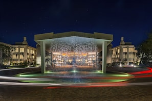 Front of property – evening/night