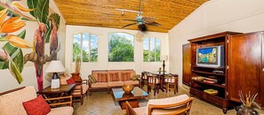 Coin salon dans le hall