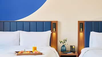 Premium bedding, in-room safe, desk, laptop workspace