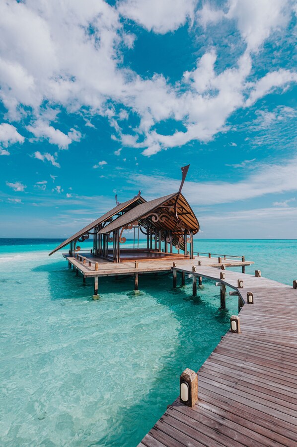 Utendørs bryllupsområde