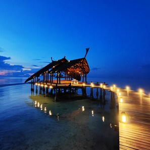 Utendørs bryllupsområde