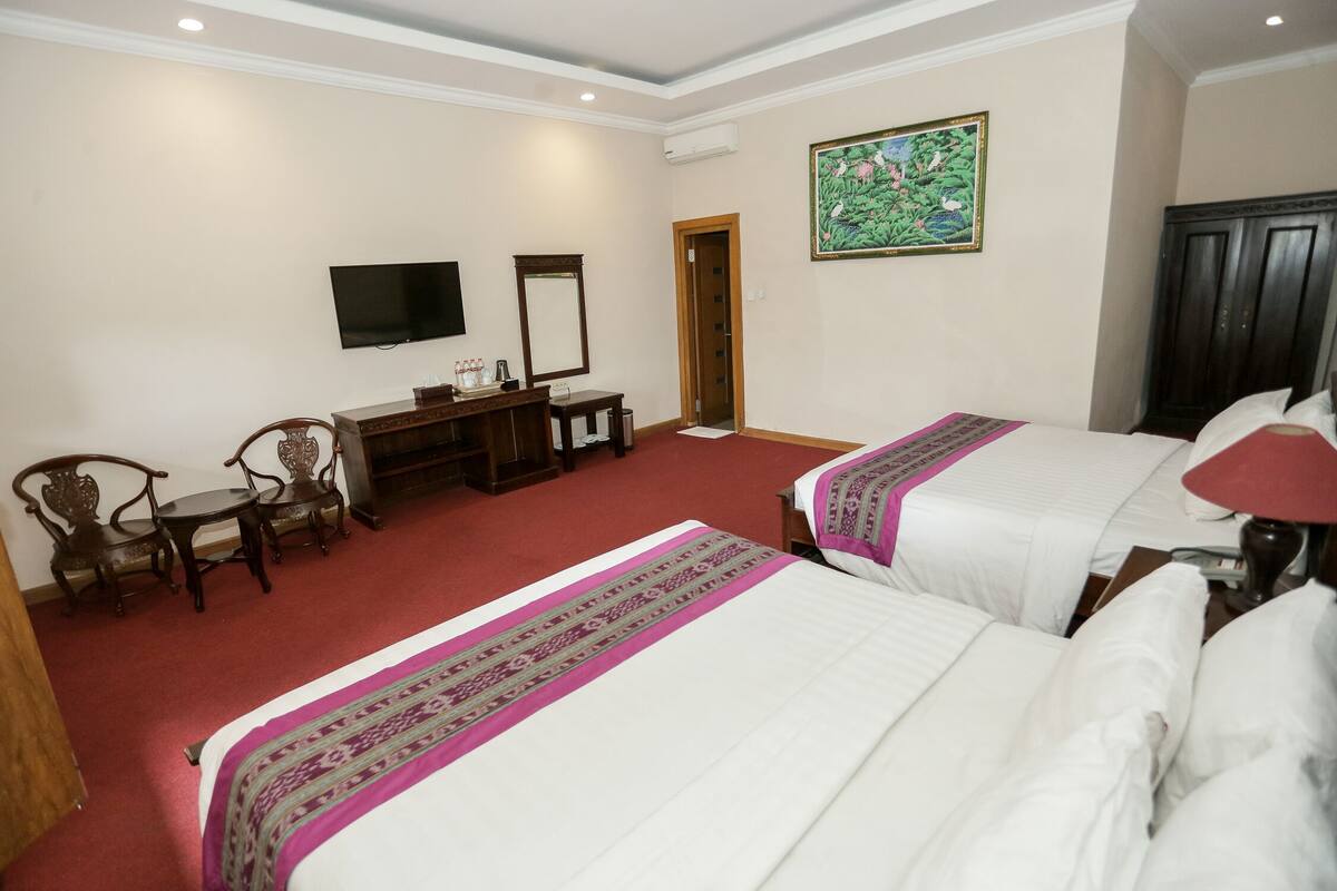 Chambre Familiale | Bureau, Wi-Fi gratuit, draps fournis