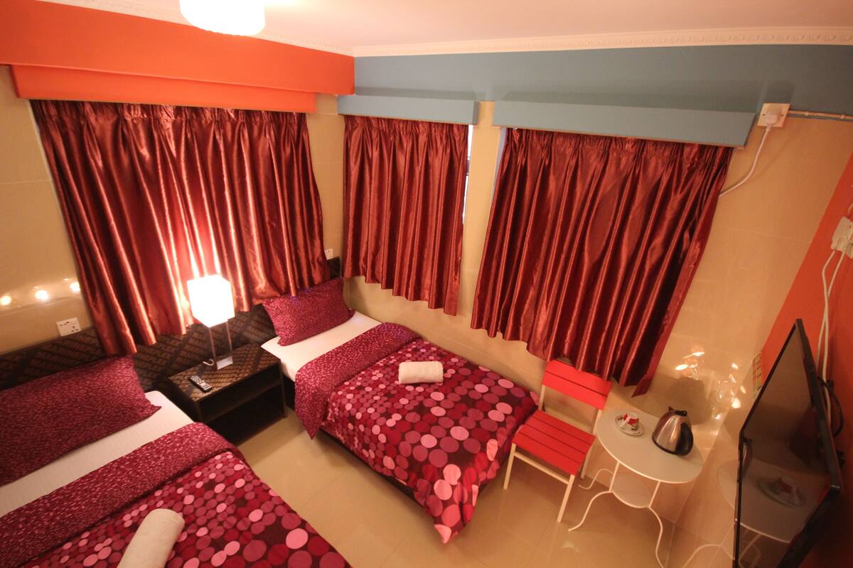 Twin kamer | Een strijkplank/strijkijzer, gratis wifi, beddengoed