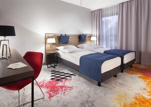 Superior Double or Twin Room | Premium bedding, minibar, desk, laptop workspace - Hotel Sadova (Gdansk)