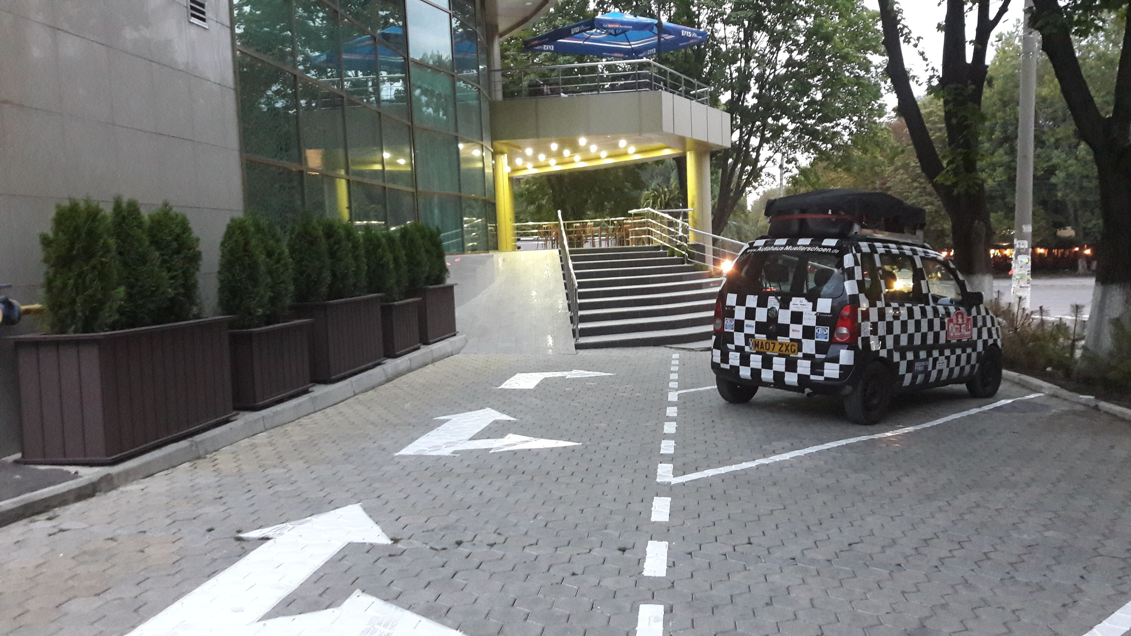 free self-parking, free valet parking