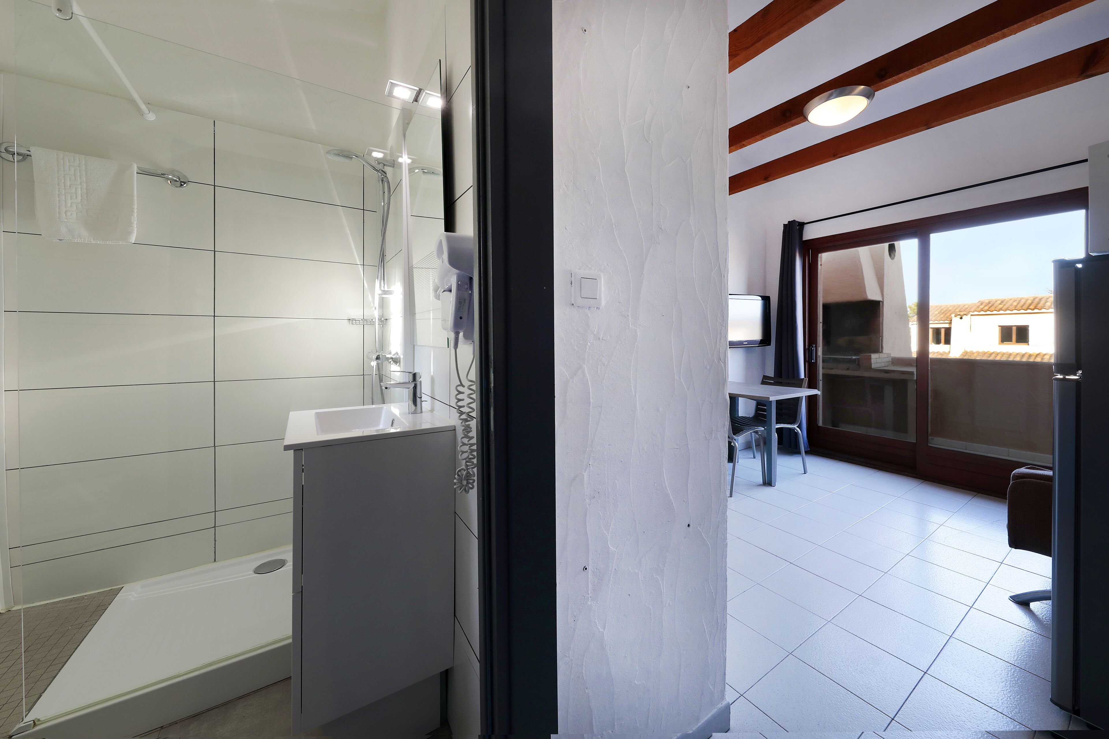 Apartment, 1 Schlafzimmer (2 persons) | Dusche im Bad