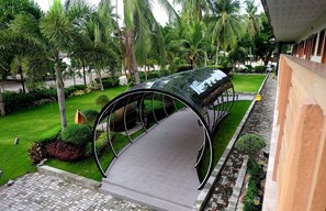 Vista del jardí