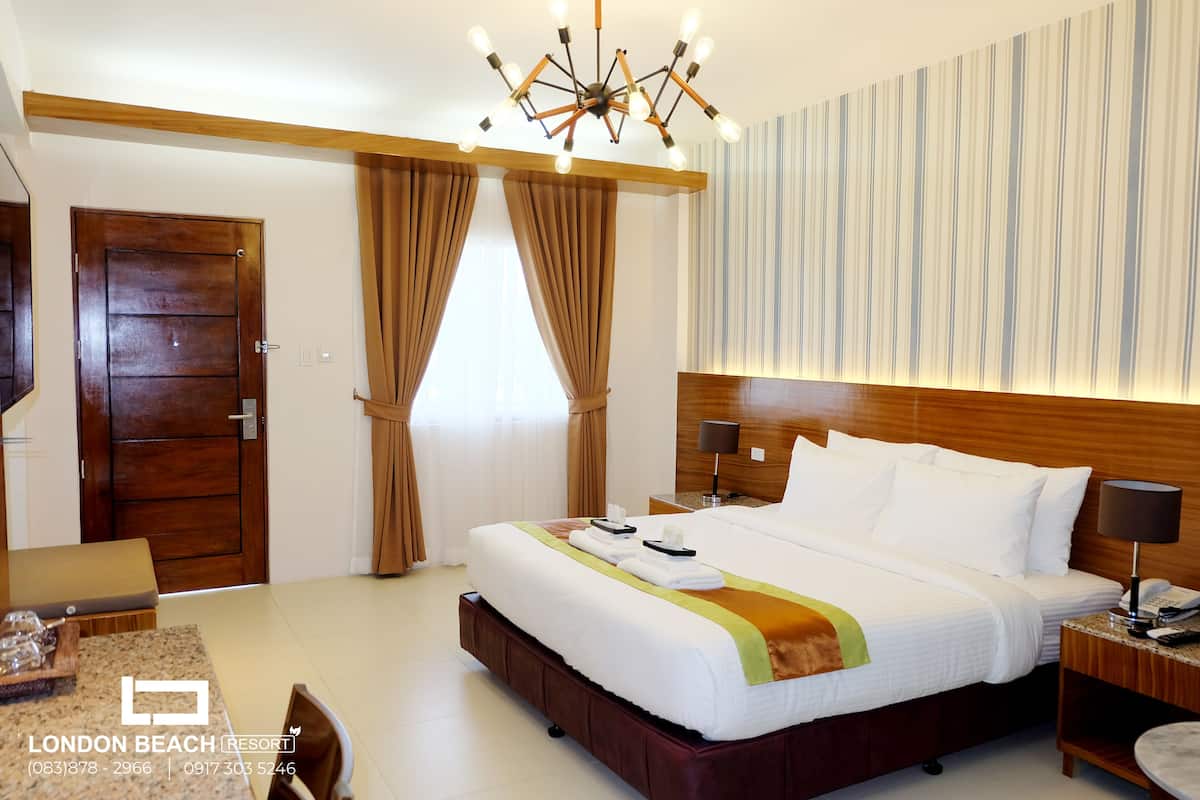 1 habitación, ropa de cama hipoalergénica y minibar