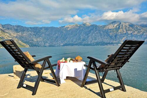 Private beach