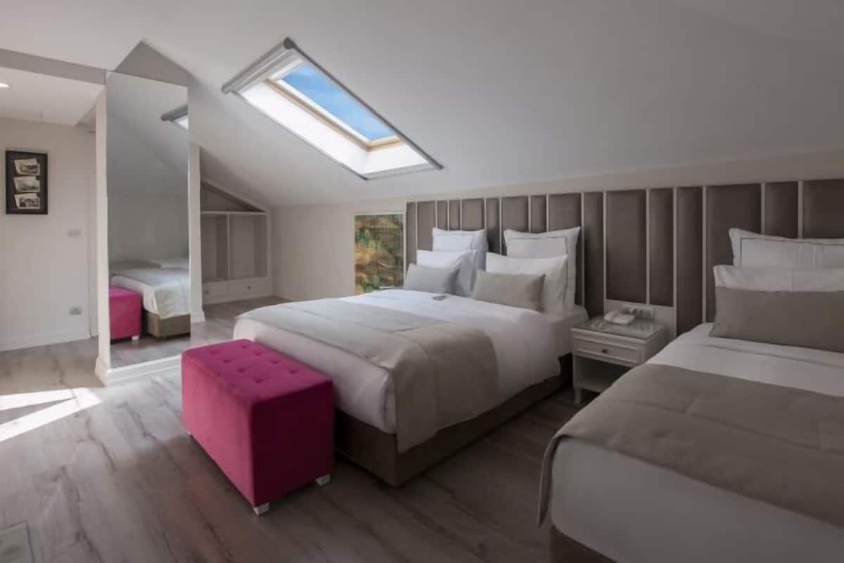 Literie de qualité supérieure, minibar, coffres-forts dans les chambres