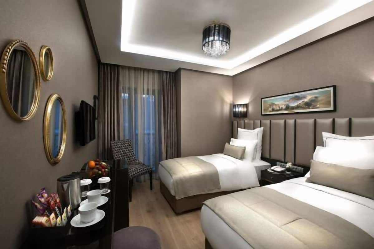 Literie de qualité supérieure, minibar, coffres-forts dans les chambres