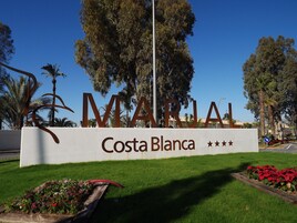 Entrada de la propiedad