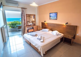 Family Apartment, Sea View (for 4) | 1 bedroom, premium bedding, in-room safe, desk