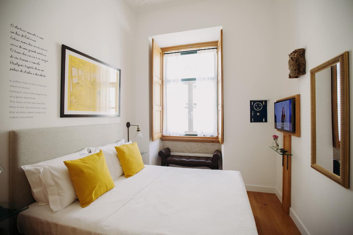 Apartemen, 2 kamar tidur, pemandangan kota | 2 kamar tidur, minibar gratis, brankas, dan kedap suara