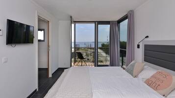 1 slaapkamer, luxe beddengoed, een kluis op de kamer, geluiddichte muren
