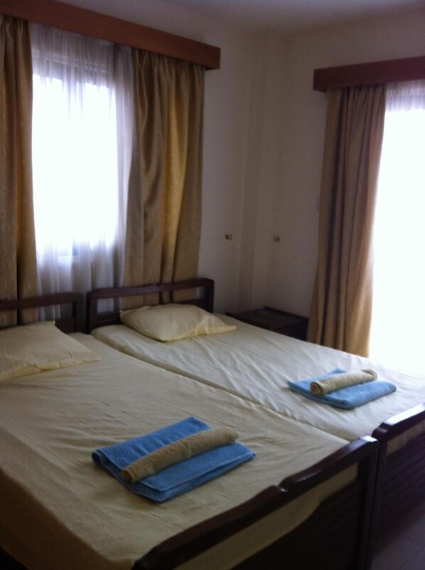 Iron/ironing board, free cots/infant beds, free WiFi