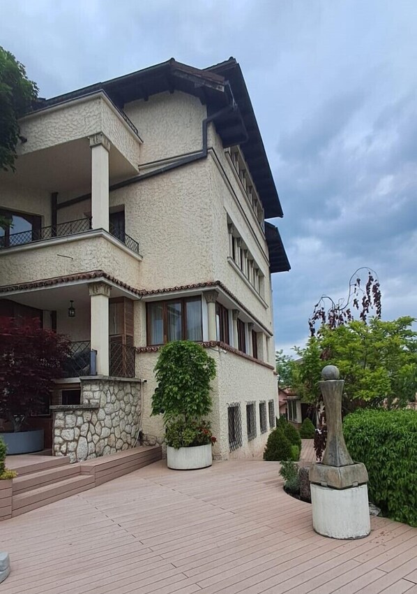 Espace banquet en plein air