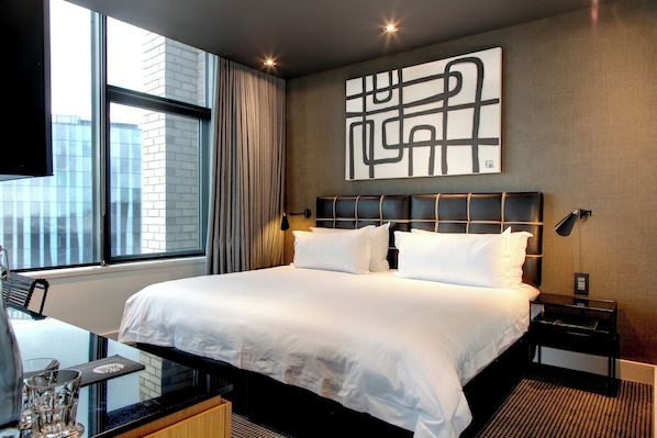 In-room safe, desk, soundproofing, free cots/infant beds