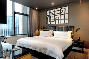 In-room safe, desk, soundproofing, free cribs/infant beds