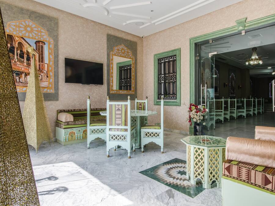 Entrée de l’hébergement