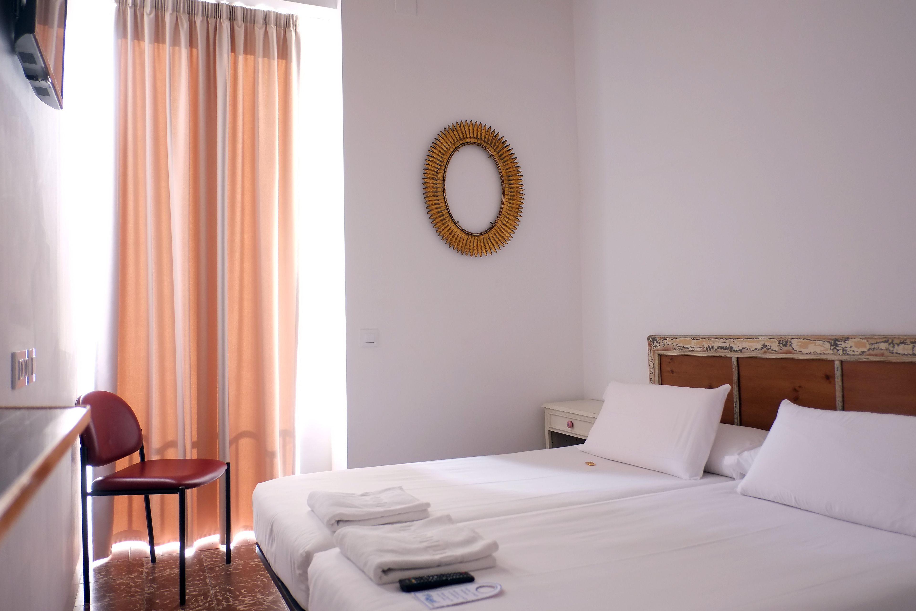 twin room with private bathroom | 1 bedroom, egyptian cotton sheets, premium bedding, down duvets