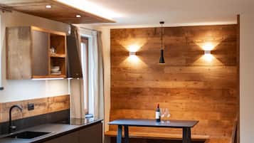 Design-Apartment, 1 Schlafzimmer | Eigene Küche