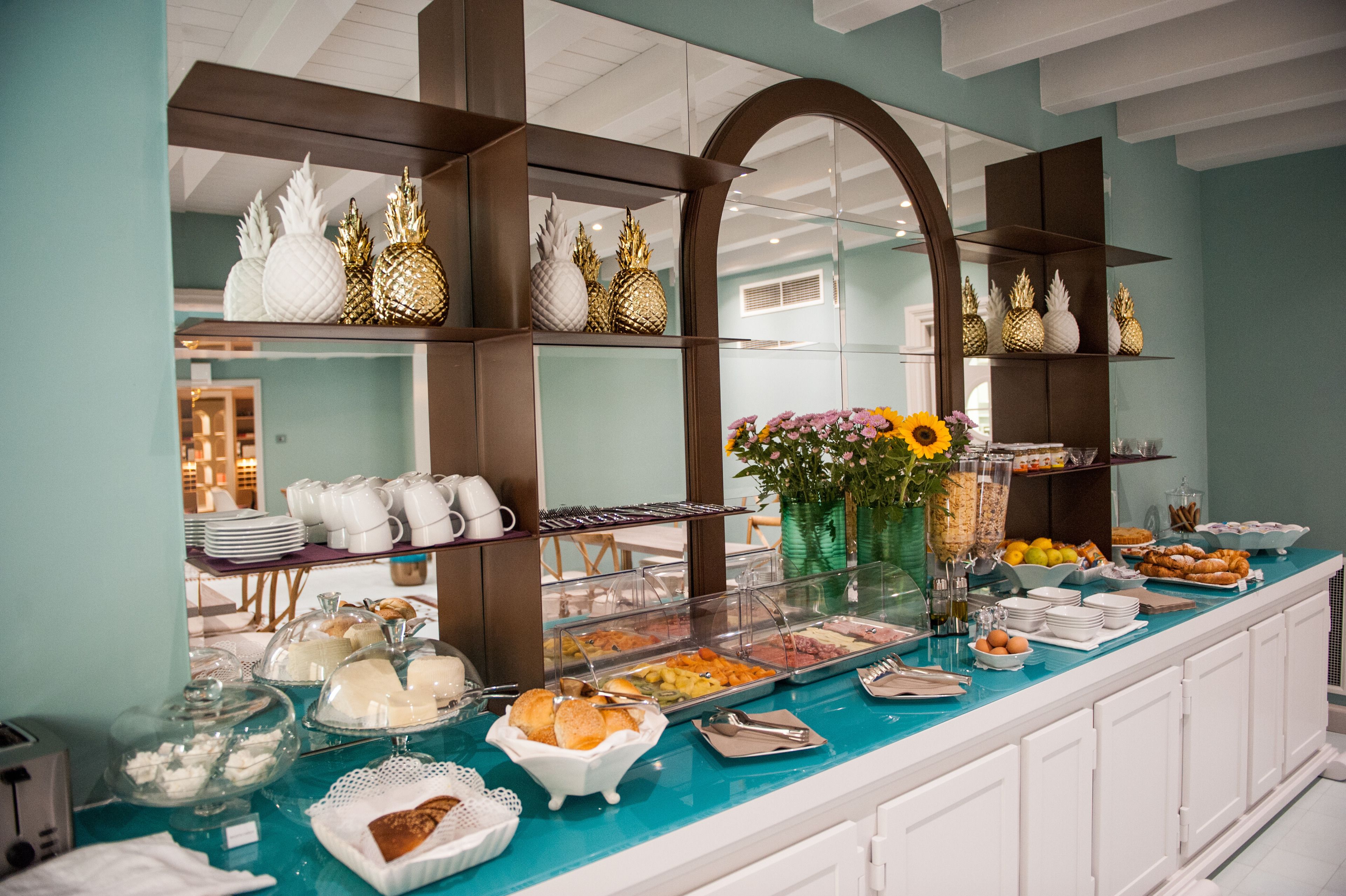 daily buffet breakfast (eur 13 per person)