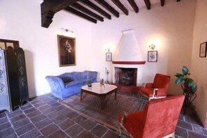 Área de estar no saguão