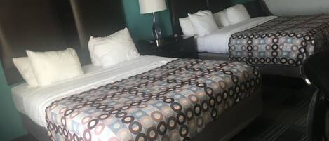 In-room safe, desk, laptop workspace, blackout drapes