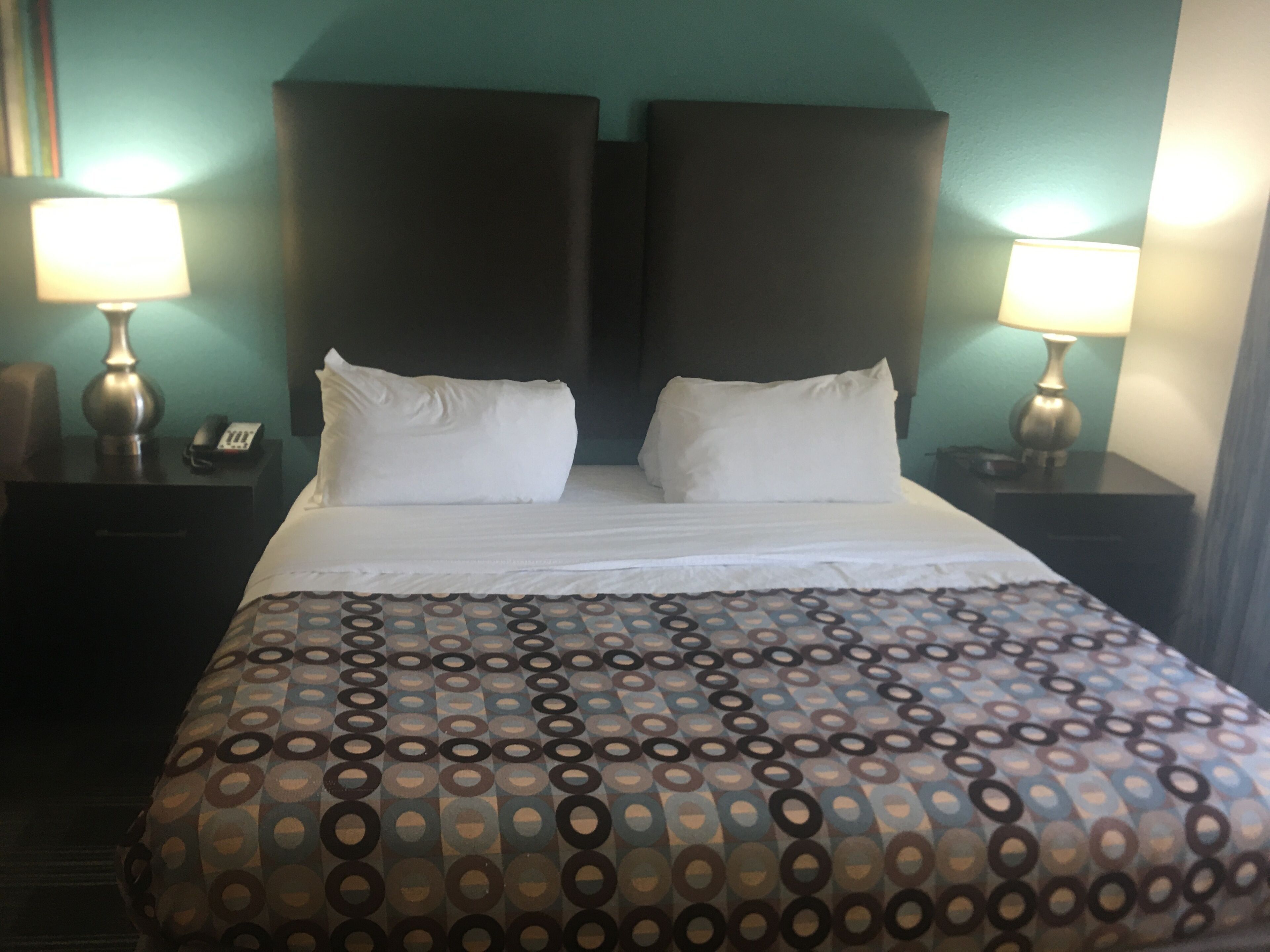 In-room safe, desk, laptop workspace, blackout drapes