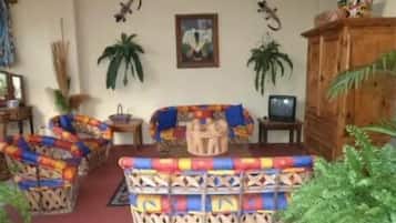 Sala de estar en el lobby