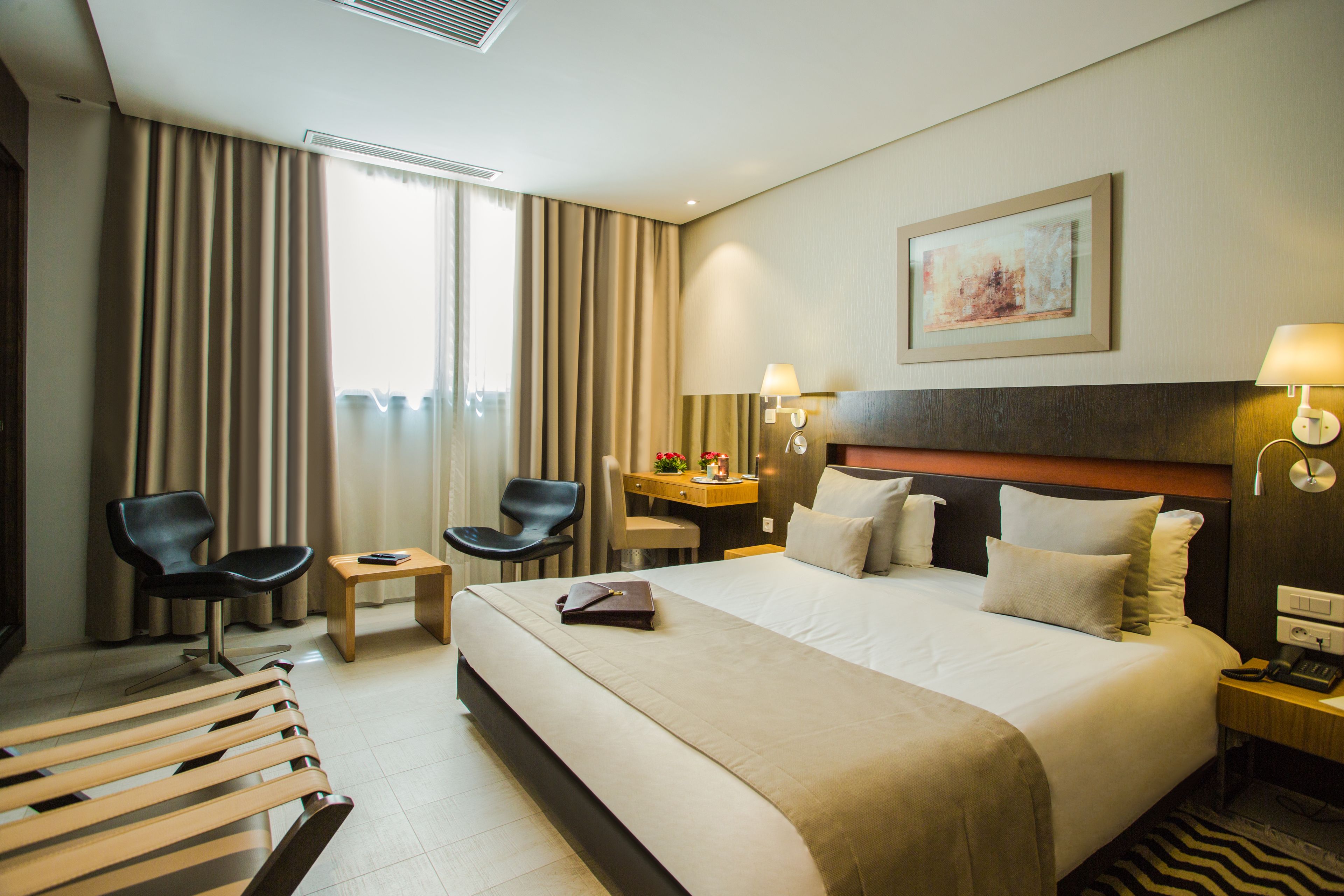 Premium bedding, minibar, in-room safe, blackout drapes