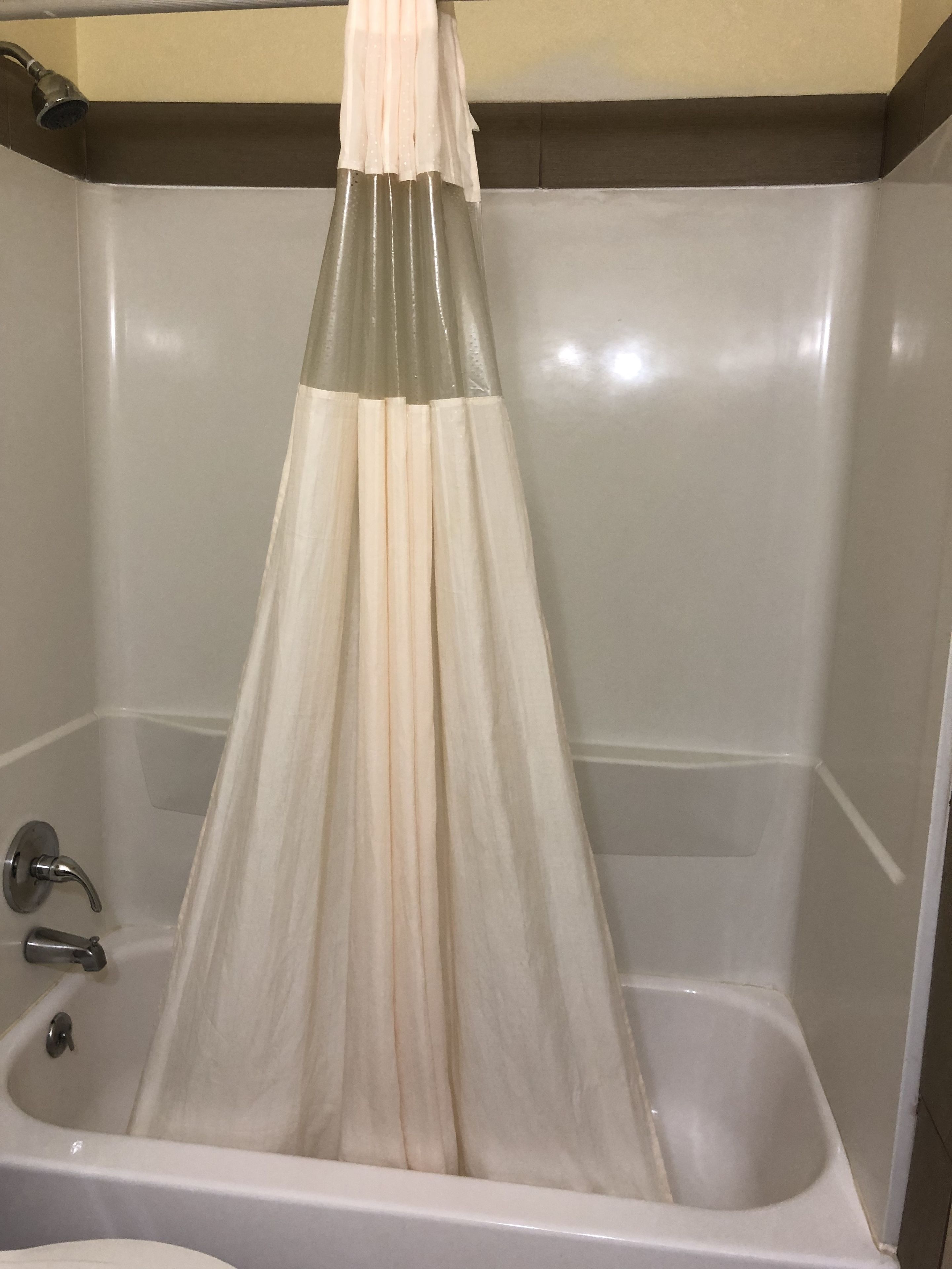 room, multiple beds | bathroom | hair dryer, towels