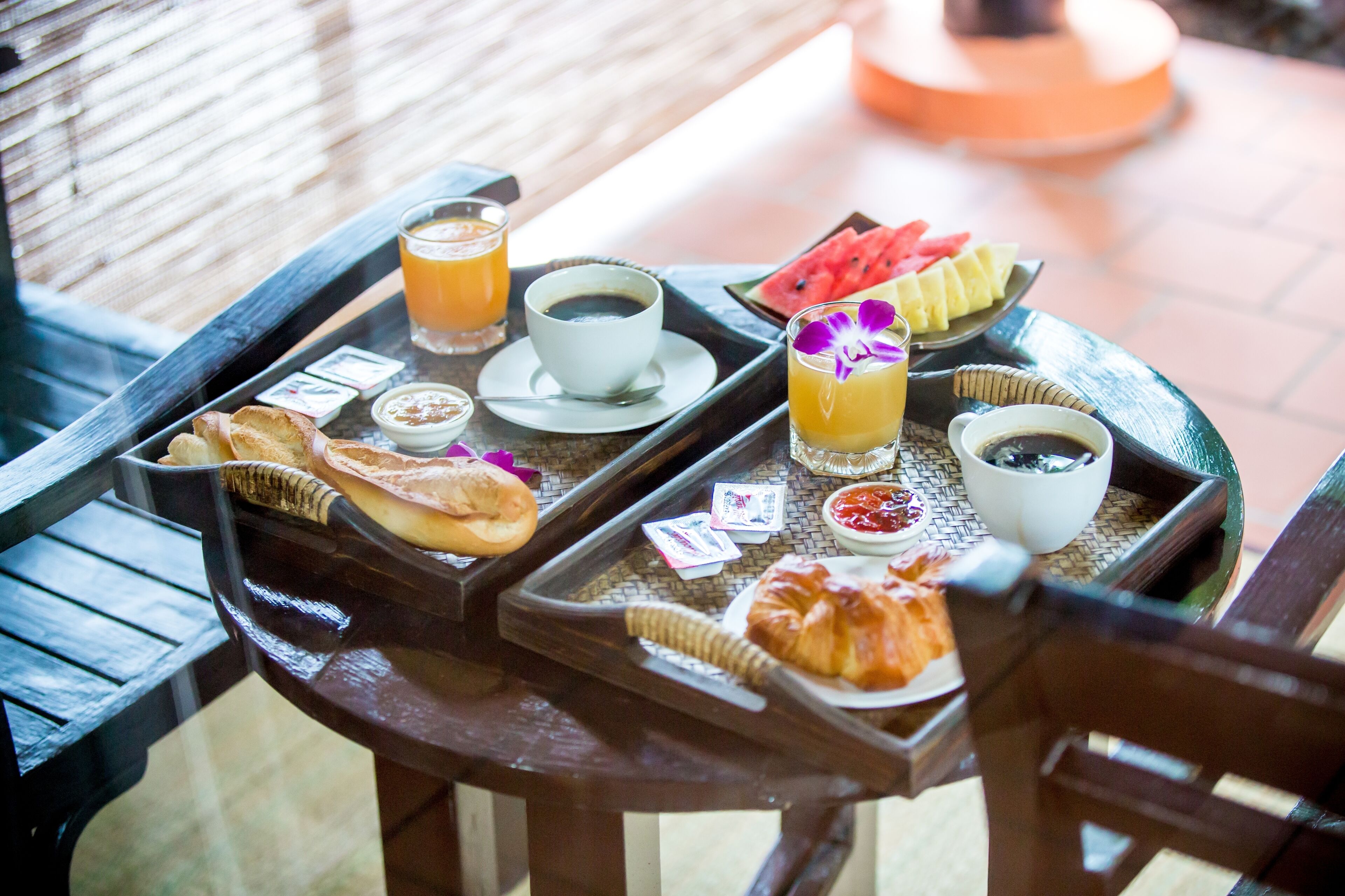 daily english breakfast for a fee