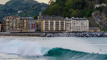 Vue sur la plage/l’océan