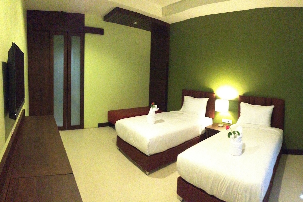 Superior Twin Room | Skrivbord, mörkläggningsgardiner och gratis wi-fi
