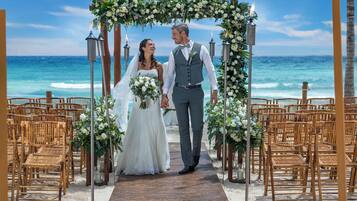 Área de bodas al aire libre