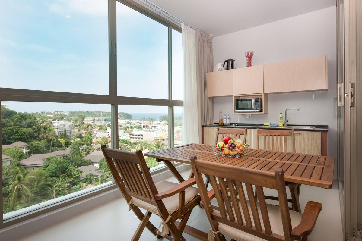 Premium Apartment, 1 Bedroom, Sea View, Mountainside | View from room