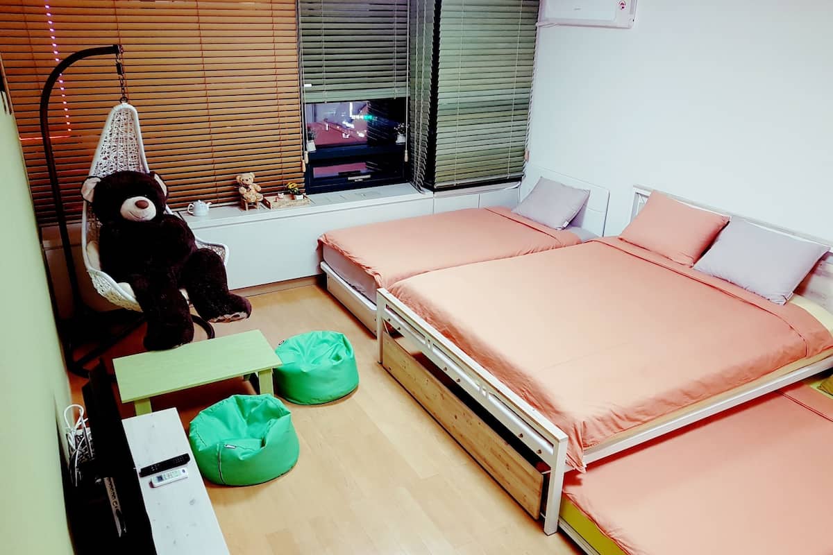 Luxury Quadruple Room, 1 Bedroom, City View | Free WiFi