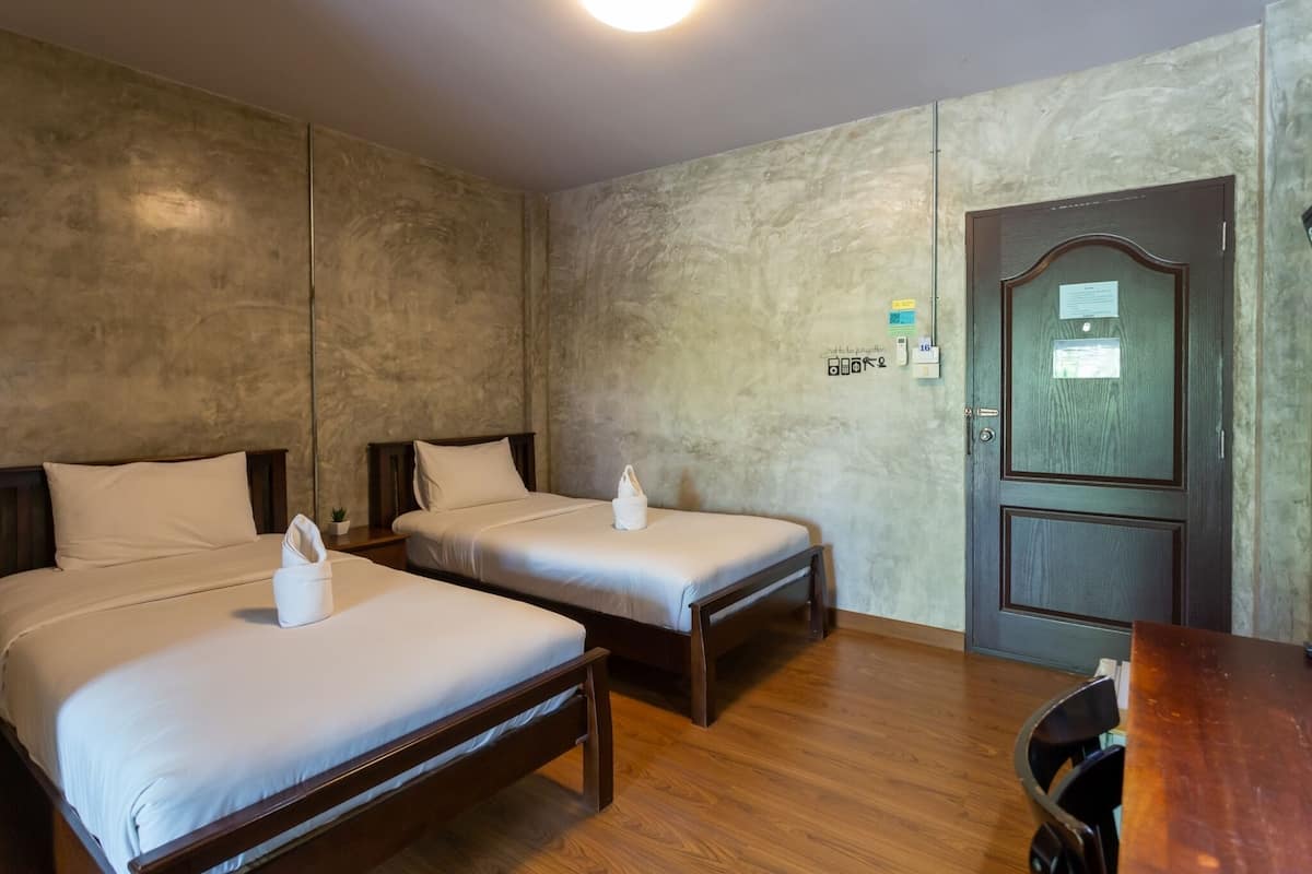 Standard Twin Room | 책상, 암막 커튼, 유아용 침대, 무료 WiFi