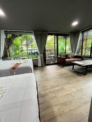 Executive Quadruple Room | Premium bedding, individually decorated, free WiFi - Pai Panalee The Nature Boutique Hotel (Pai)