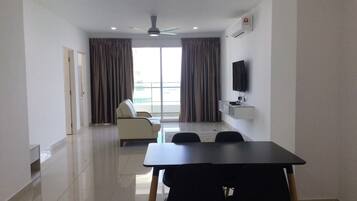 Suite, 3 Bedrooms, Balcony, City View | View from room