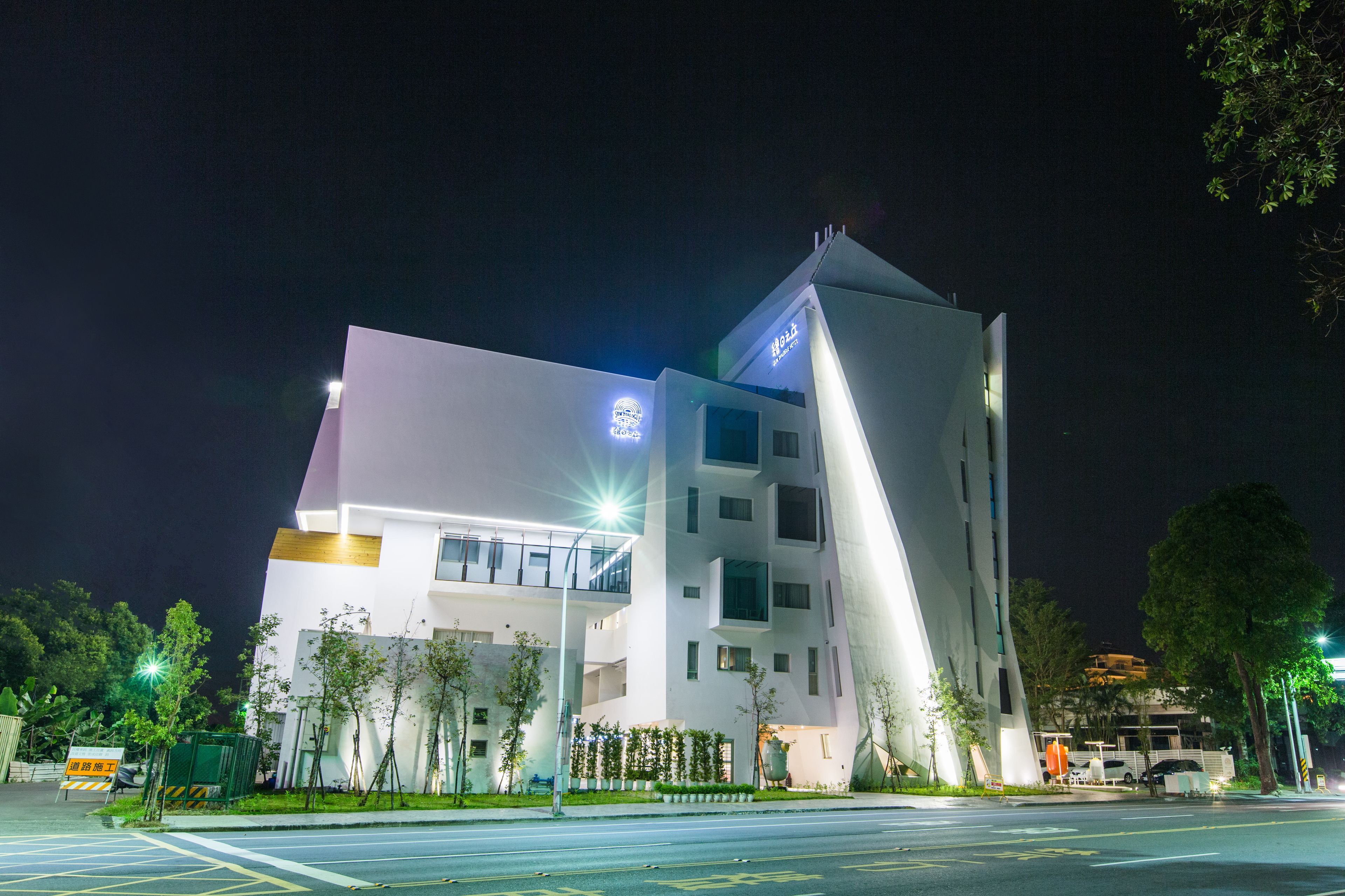 front of property – evening/night