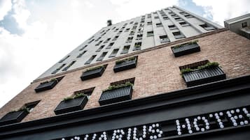 Fassade der Unterkunft