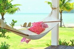 Sea View Room | Terrace/patio - Sea Coco Resort (Tha Mai)