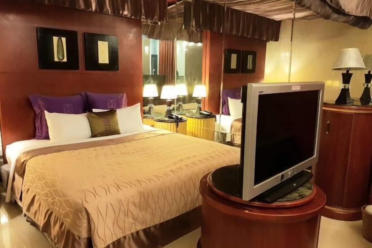 고급 침구, 미니바, 무료 WiFi, 침대 시트